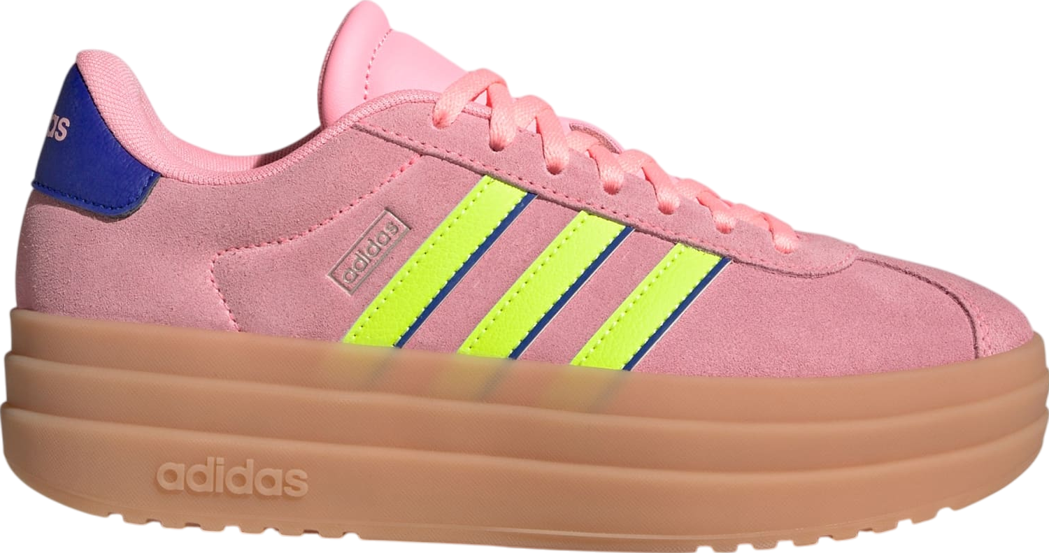 Adidas VL Court Bold GS Pink Spark / Lucid Lemon