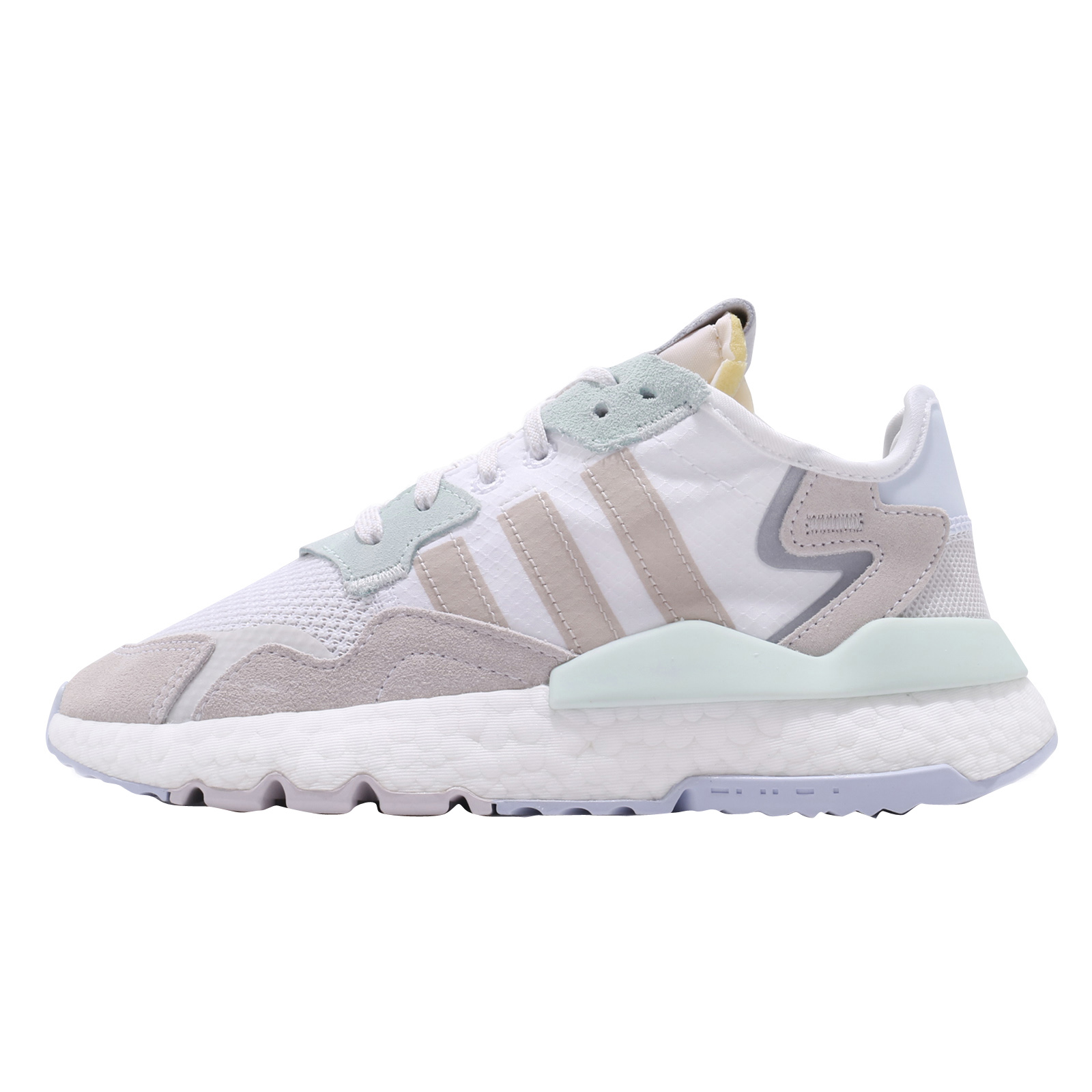 adidas WMNS Nite Jogger Footwear White Ice Mint Aero Blue