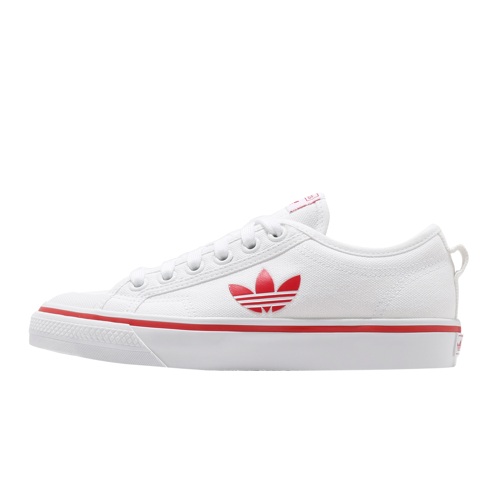 adidas WMNS Nizza Trefoil Footwear White Red