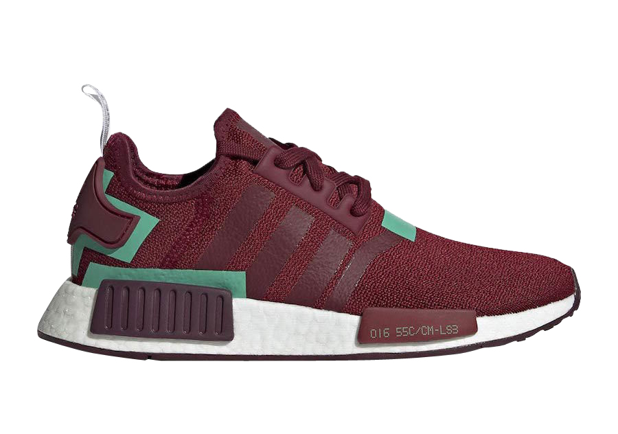 Nmd primeknit maroon best sale