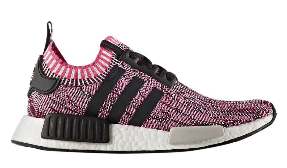 adidas WMNS NMD R1 Core Black Shock Pink Apr 2017 BB2364 KicksOnFire