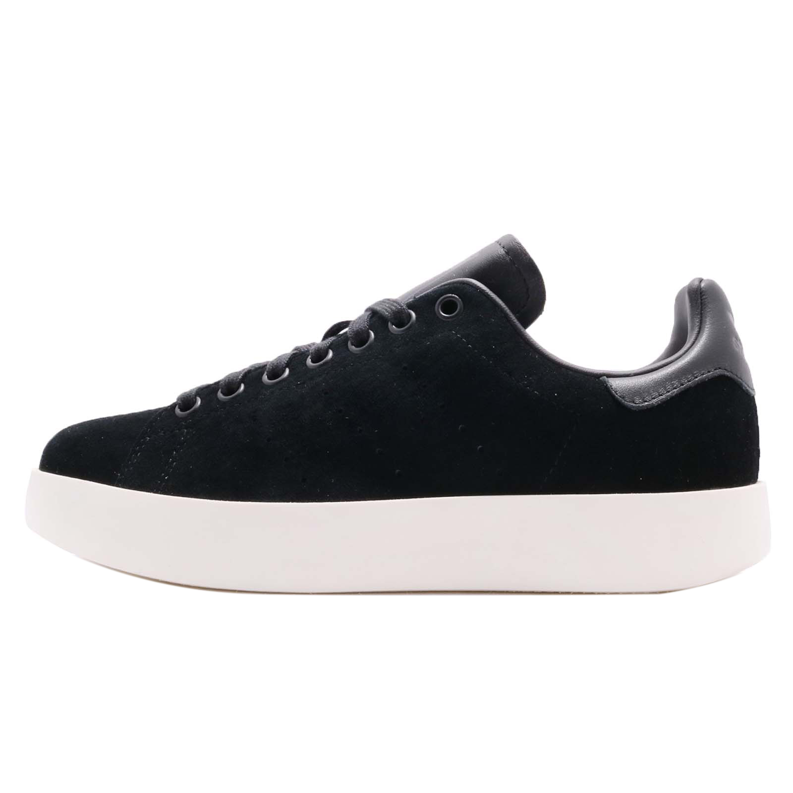 Adidas stan smith bold core black best sale