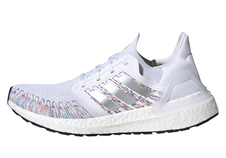 adidas WMNS Ultra Boost 2020 White Multicolor