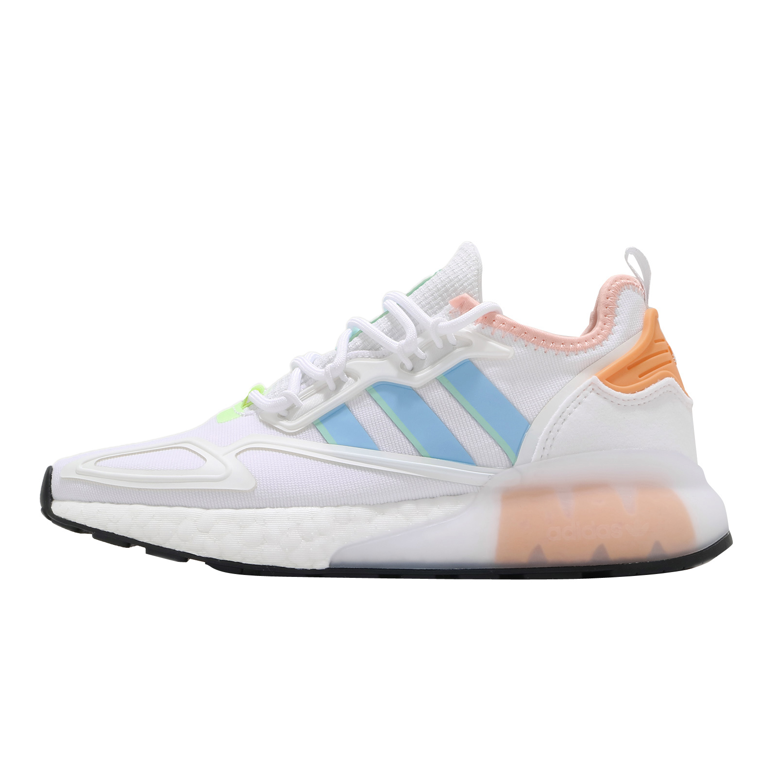 adidas WMNS ZX 2K Boost Core White Hazy Sky Glow Pink