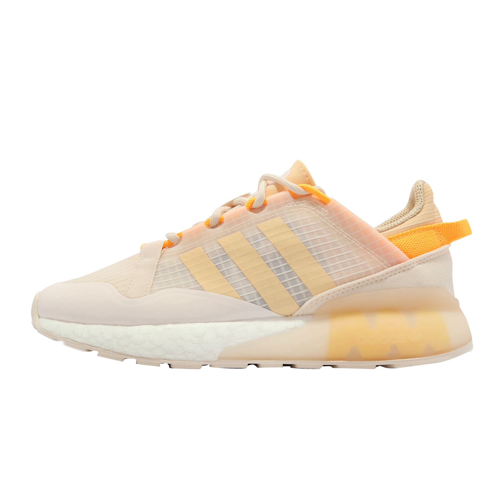 adidas WMNS ZX 2K Boost Pure Wonder White Orange Tint