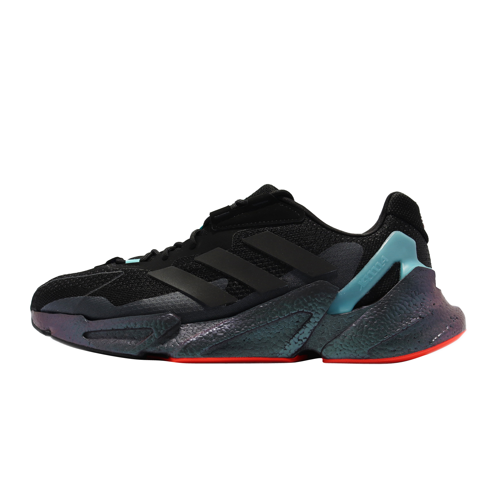 adidas X9000L4 Core Black Pulse Aqua - Aug 2021 - S23665