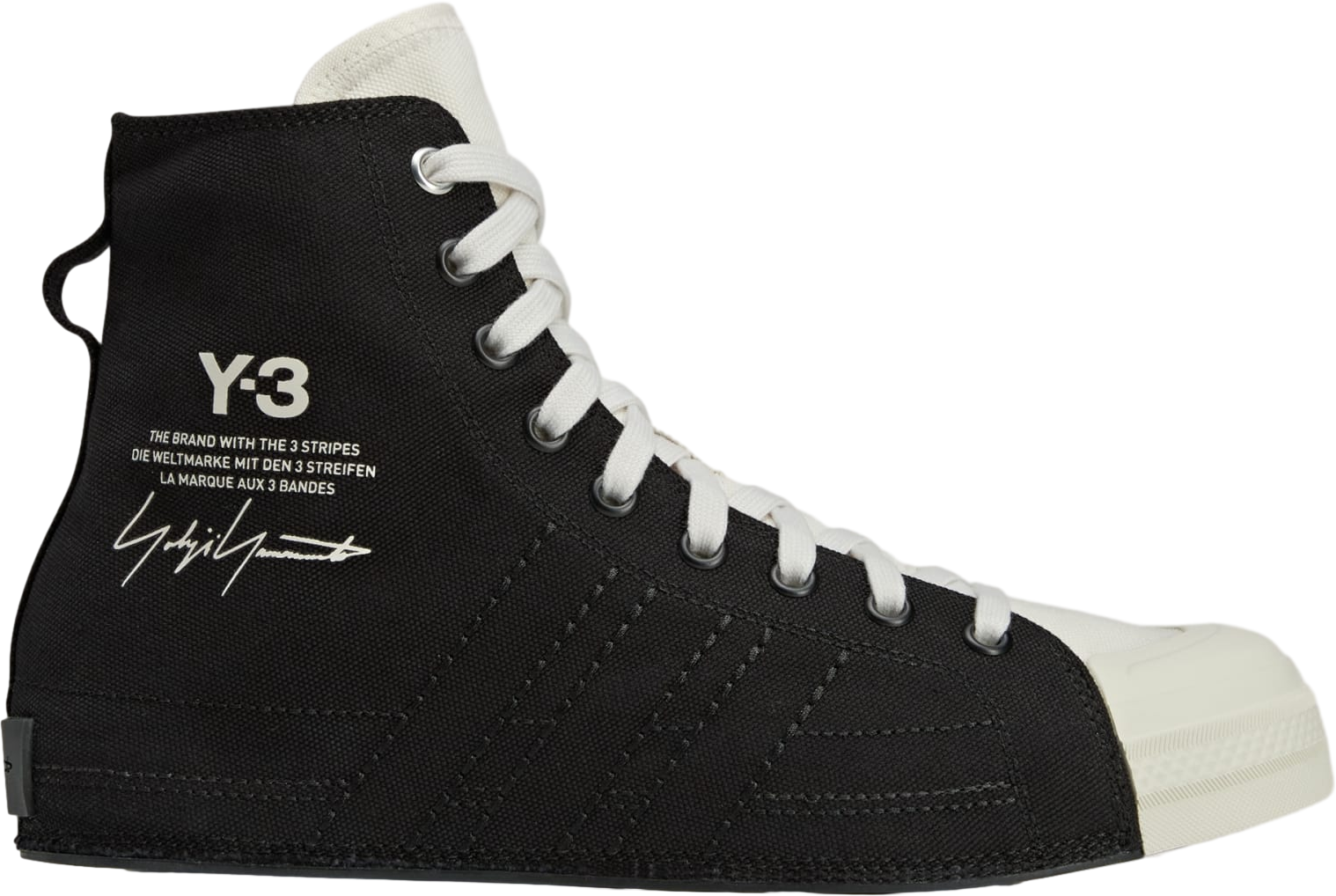 Adidas Y-3 Nizza Hi Orbit Grey / Black - Jun 2025 - JQ8818
