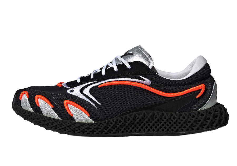 adidas Y-3 Runner 4D Black Orange