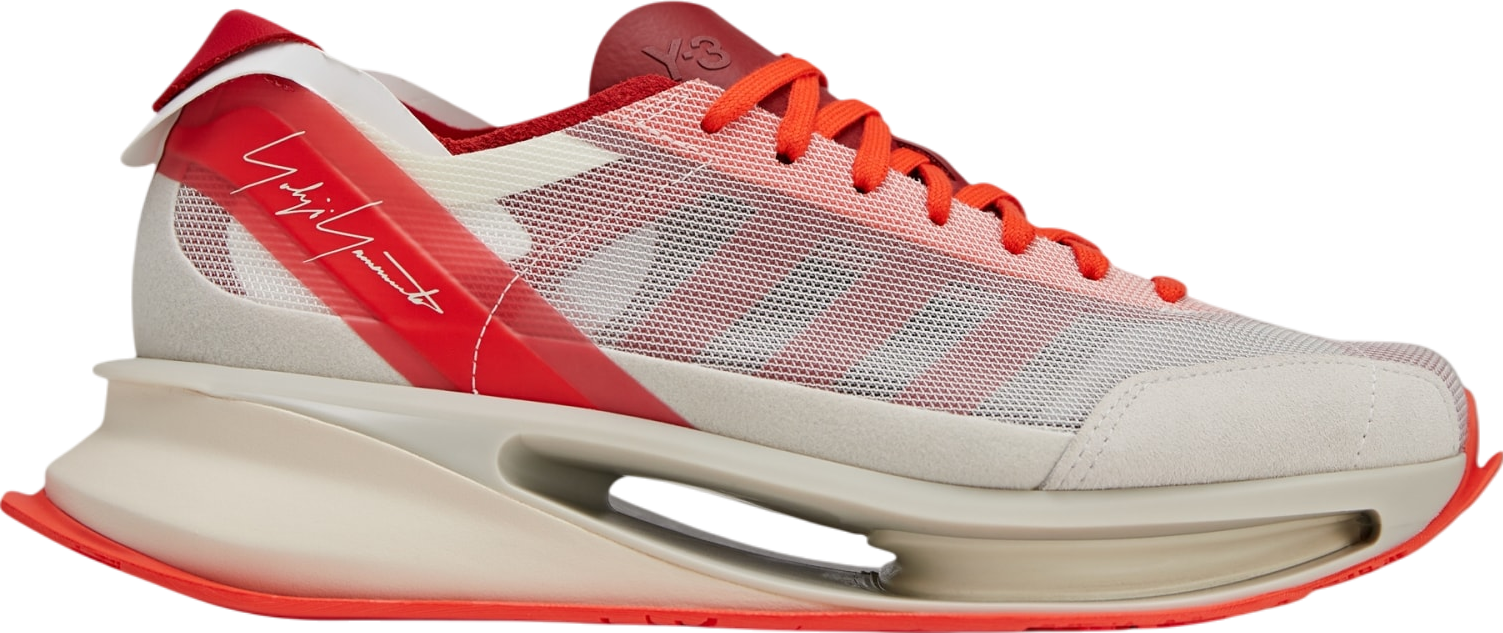 Adidas Y-3 S-Gendo Run Cream White / Talc / Better Scarlet