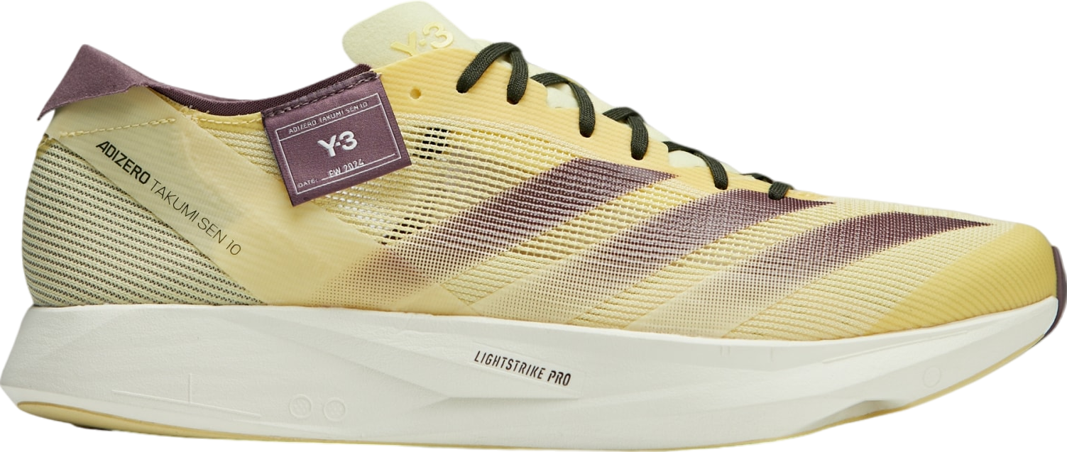 Adidas Y-3 Takumi Sen 10 WMNS Almost Yellow / Shadow Fig