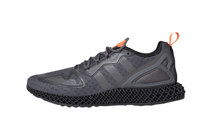 adidas ZX 2K 4D Grey Four Solar Orange