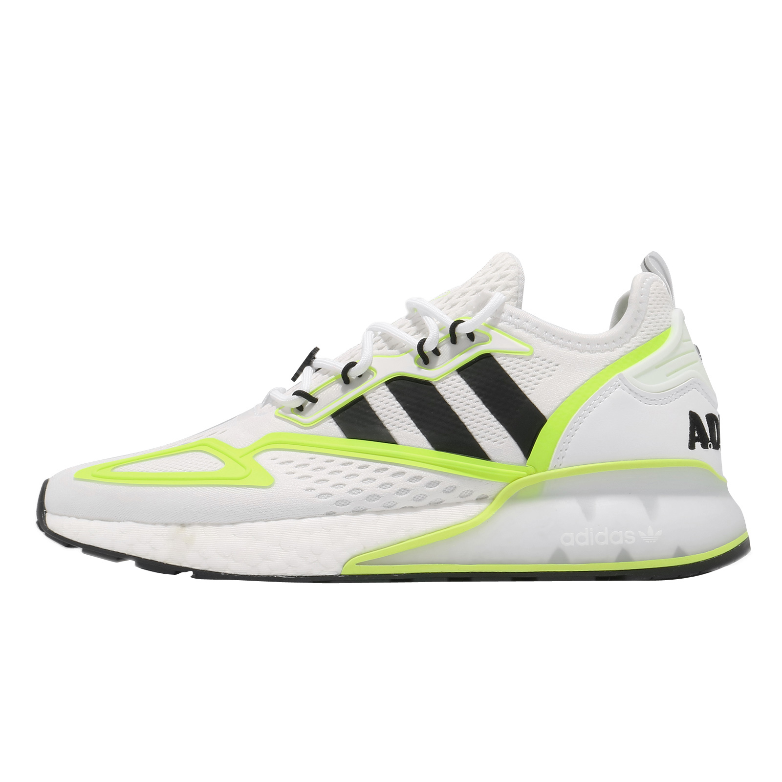 adidas ZX 2K Boost Footwear White Solar Yellow