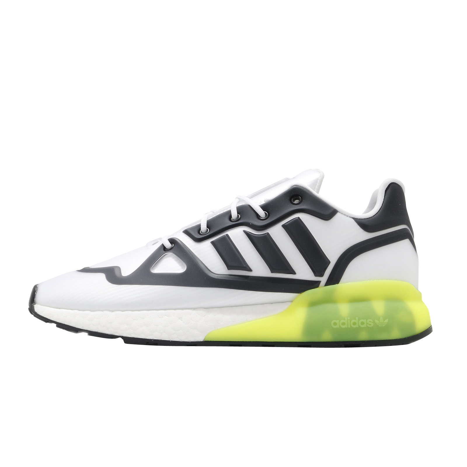 adidas ZX 2K Boost Futureshell Footwear White Acid Yellow