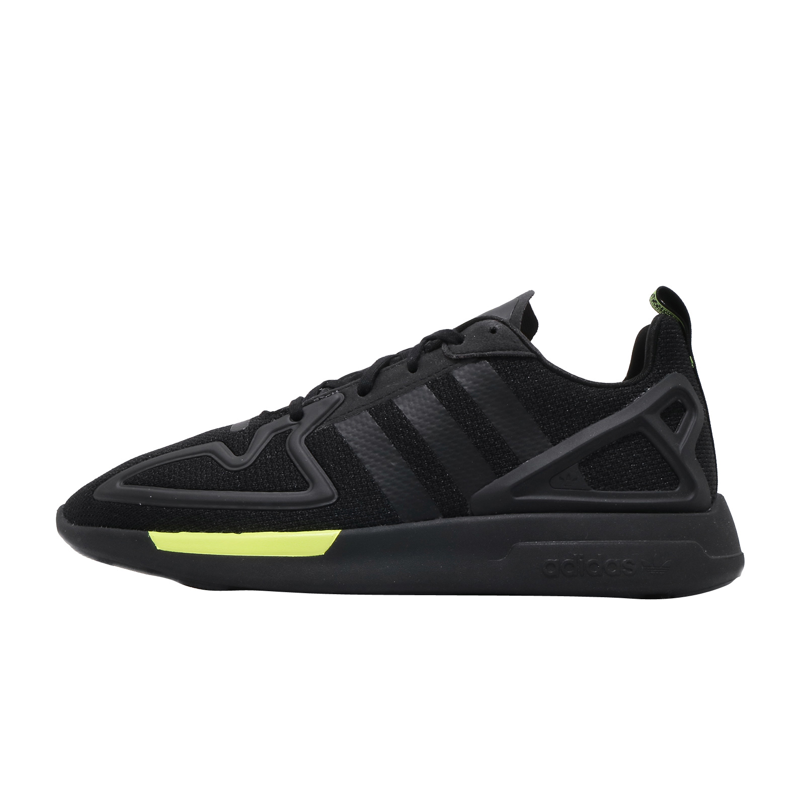 adidas ZX 2K Flux Core Black Solar Yellow