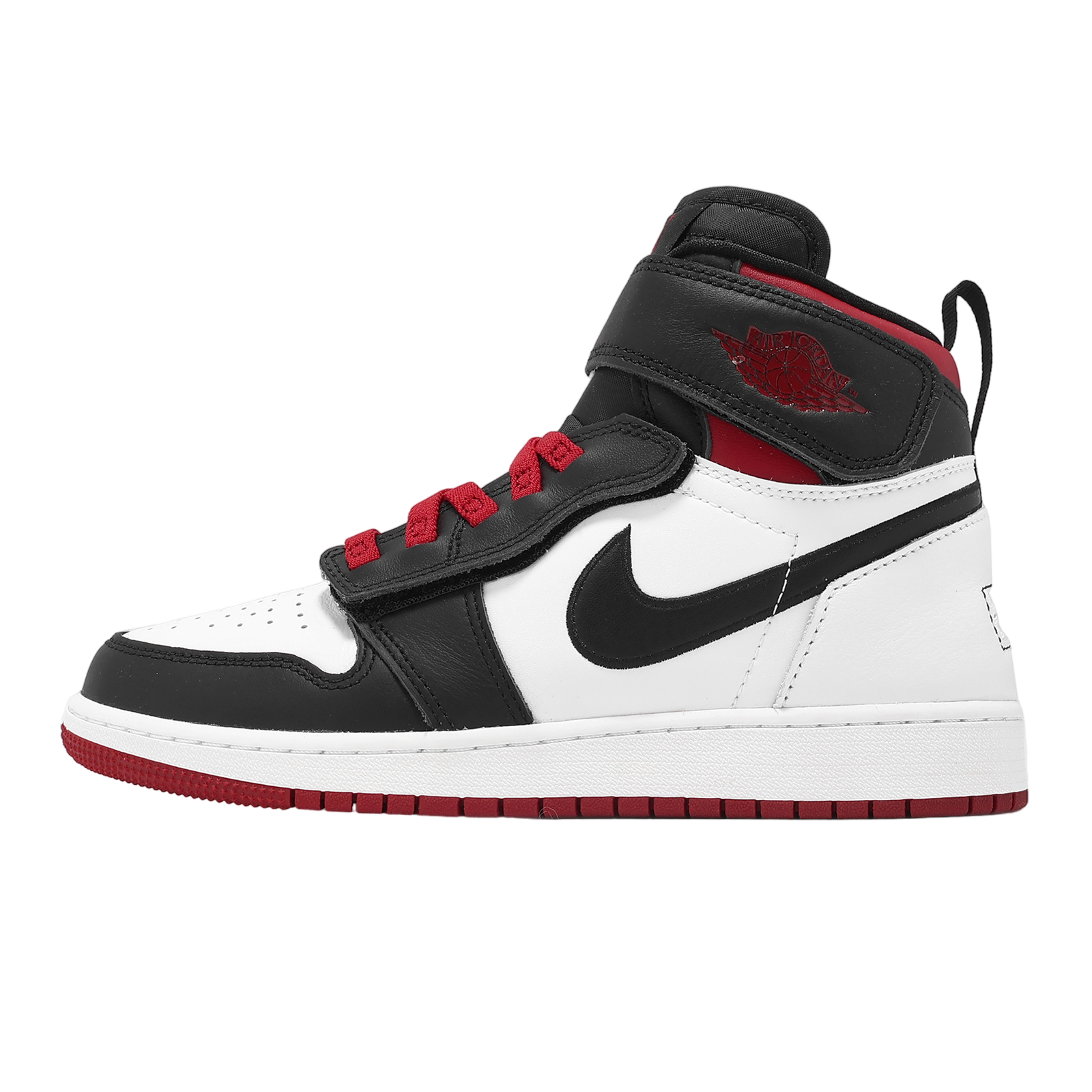 Nike hotsell Air Jordan 1 Hi FlyEase Shoes in Red/White