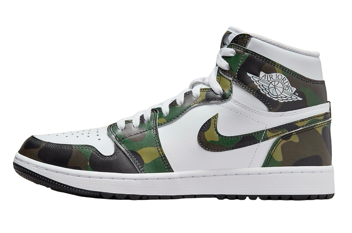 Air Jordan 1 High Golf Camo Jun 2024 DQ0660 300 KicksOnFire