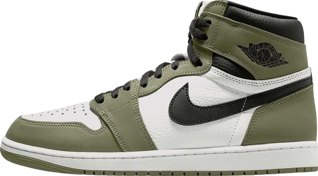 Air Jordan 1 High OG Olive Nov 2024 DZ5485 200 KicksOnFire