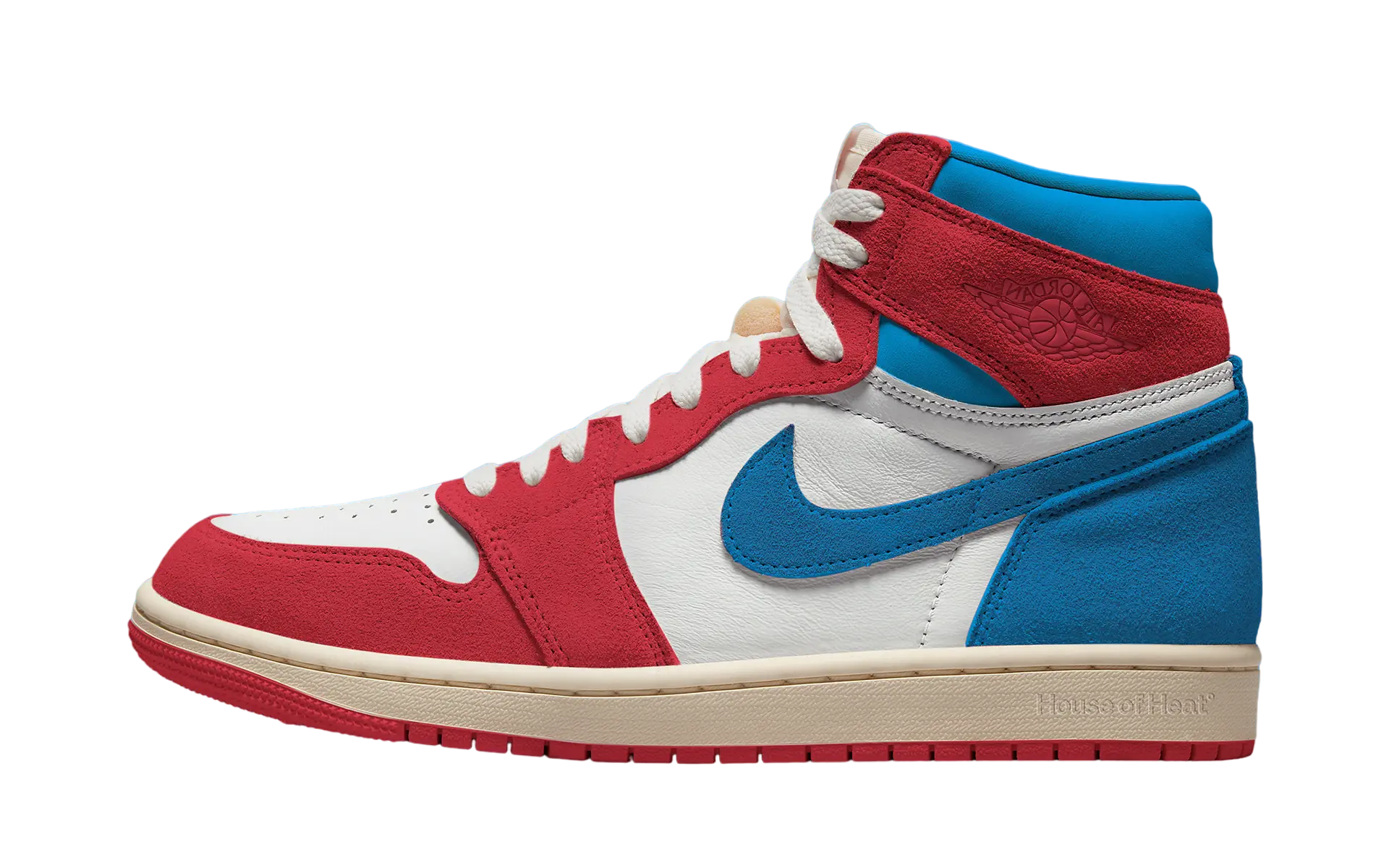 Air Jordan 1 High OG University Red Dark Powder Blue