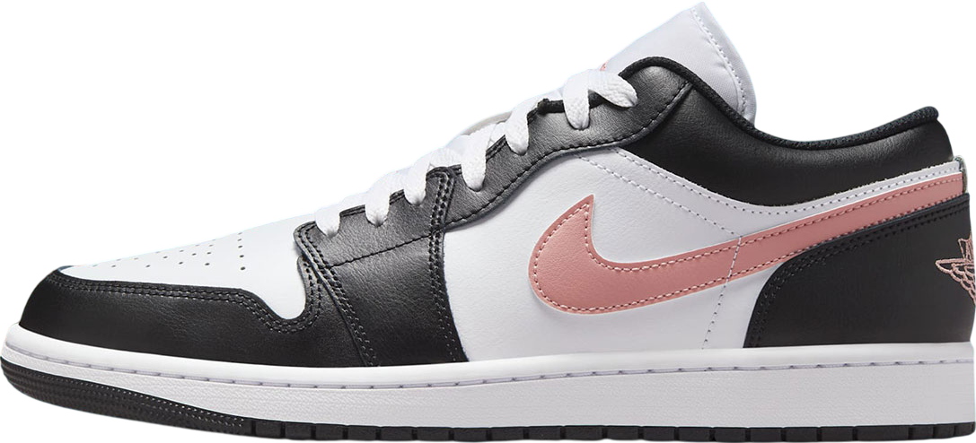 ■Nike■ Air Jordan 1 Low M White Black Rust Pink 553558165 Air Jordan 1 Low Black / Rust Pink - Mar 2025 - 553558-165
