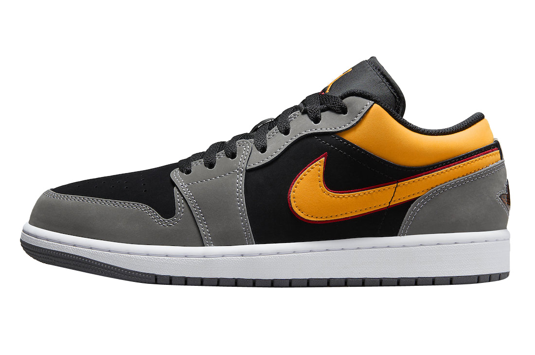 Air Jordan 1 Low Black Vivid Orange