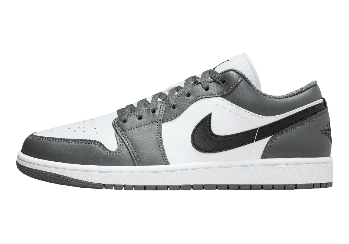 ◆正規品◆NIKE AIR JORDAN 1 LOW IRON GREY◆関税/送料込◆人気 Air Jordan 1 Low Iron Grey - Sep 2024 - 553558-152