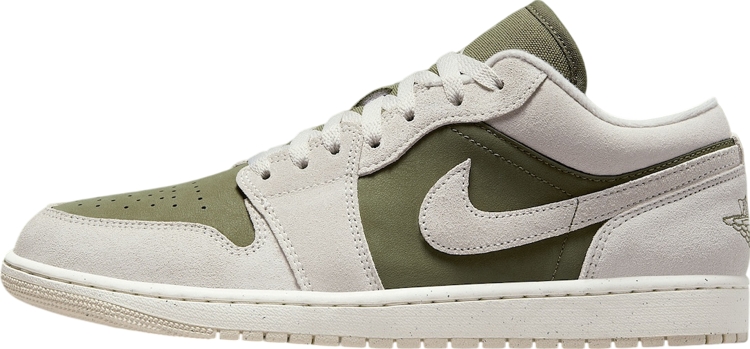 靴 Nike Air Jordan 1 Low Medium Olive Women's Air Jordan 1 Low x Travis Scott 'Medium Olive