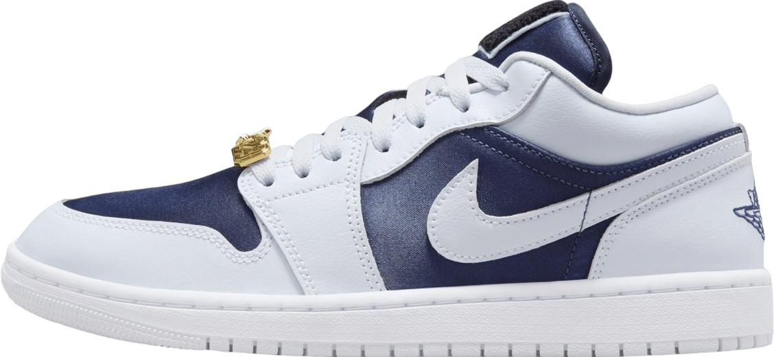 Air Jordan 1 Low Midnight Navy / Football Grey