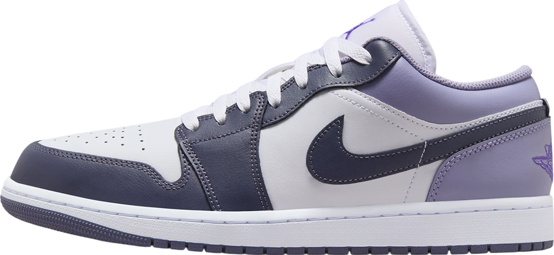 ★NIKE★エア ジョーダン 1Low White Dark Blue Grey Purple Air Jordan 1 Low White / Purple - Mar 2025 - 553558-145