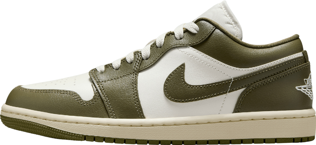 Air Jordan 1 Low WMNS Medium Olive - Mar 2025 - DC0774-122