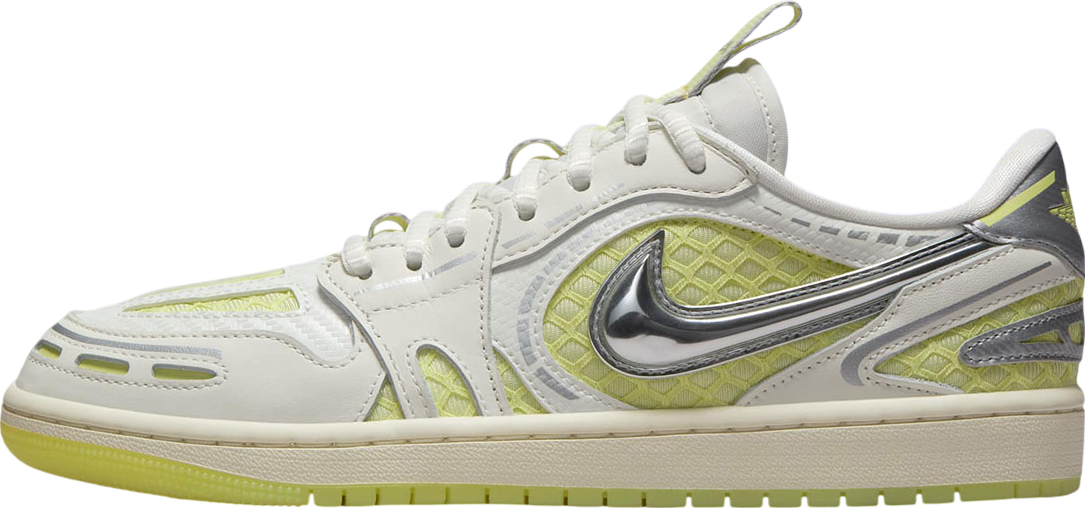 ☆NIKE☆Jordan 1 Low Method of Make V3☆Yellow Air Jordan 1 Low Method of Make V3 WMNS Neutral Grey / White