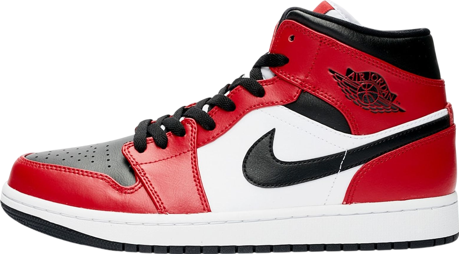 シューズ(男性用) Nike Jordan 1 Mid Chicago Toe 26cm Nike Mens Air Jordan 1 Mid 