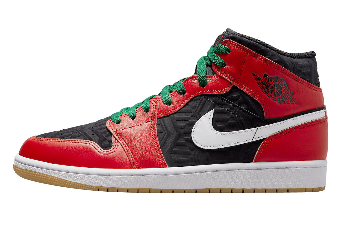 Air Jordan 1 Mid Christmas - Dec 2022 - DQ8417-006 - KicksOnFire.com