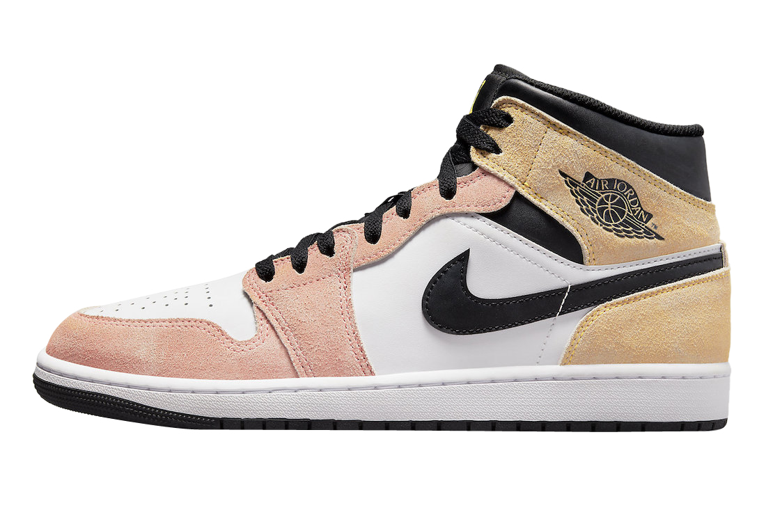 Air Jordan 1 Mid Wheat Watermelon - Feb 2023 - DX4332-700