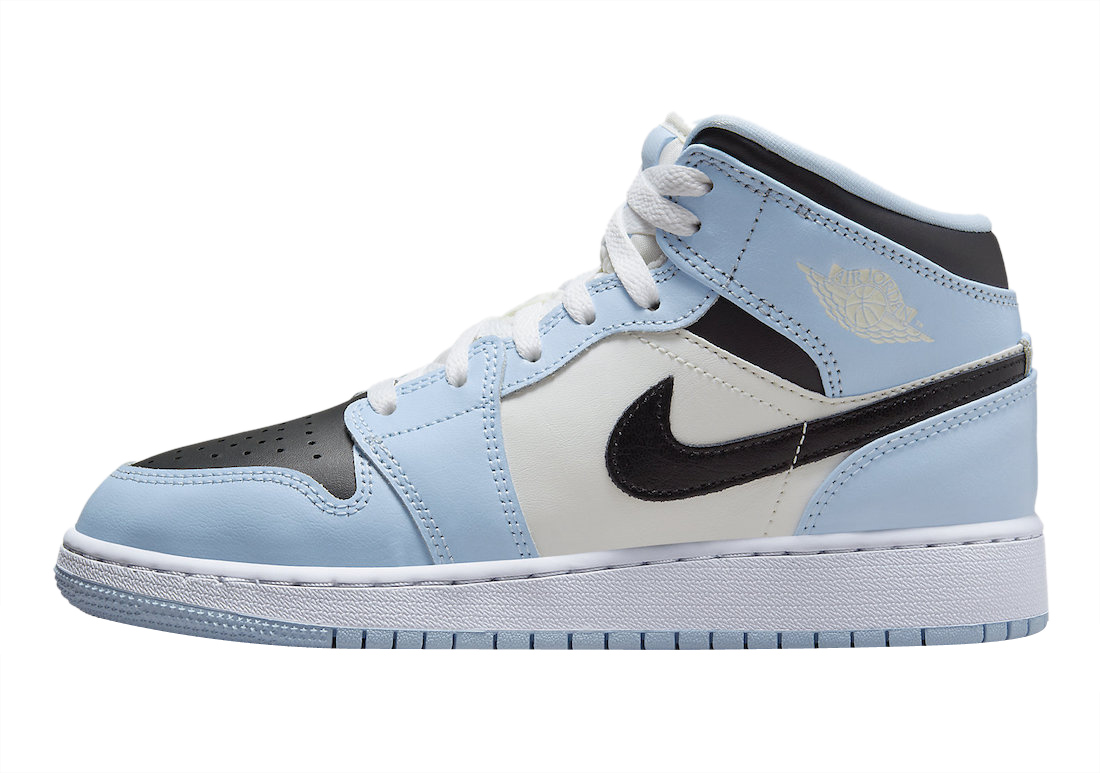 Air Jordan 1 Mid GS Ice Blue