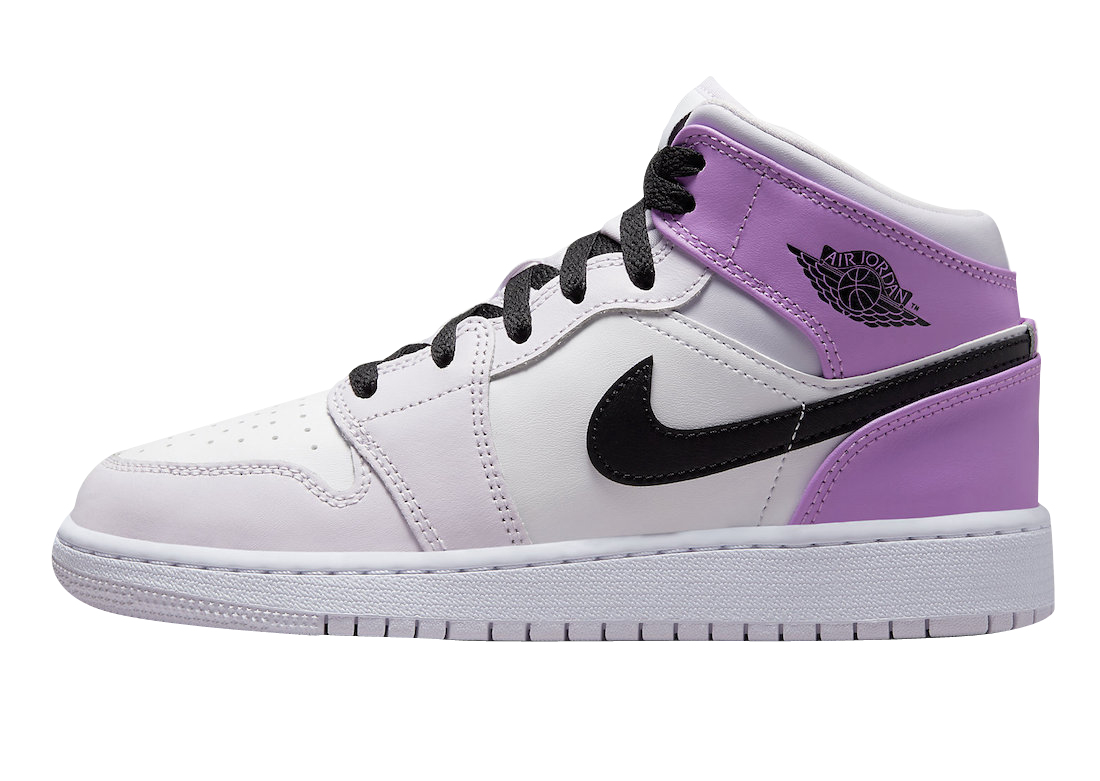 Air Jordan 1 Mid GS Pink Lavender