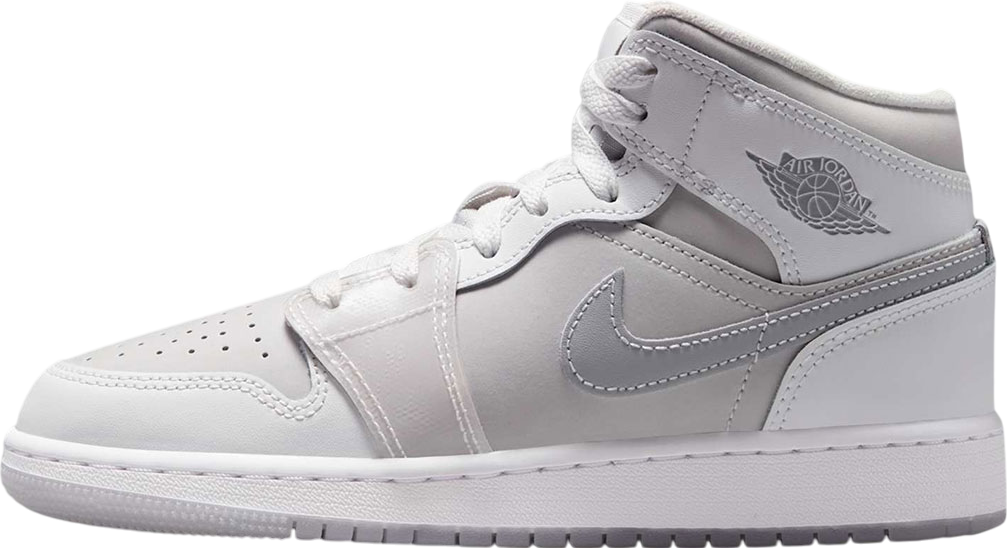 Air Jordan 1 Mid GS Summit White / Photon Dust