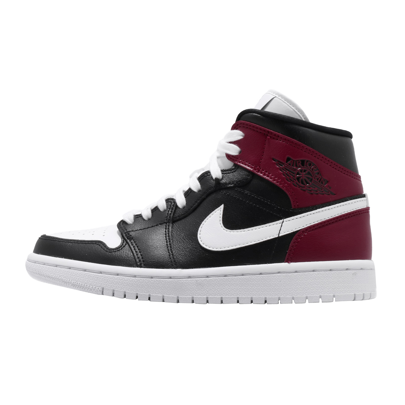 Nike 2020 Air Jordan 1 Mid \'Noble Red\' size 10.5 Air Jordan 1 Mid SE Patent Bred Toe – Puffer Reds main image 2