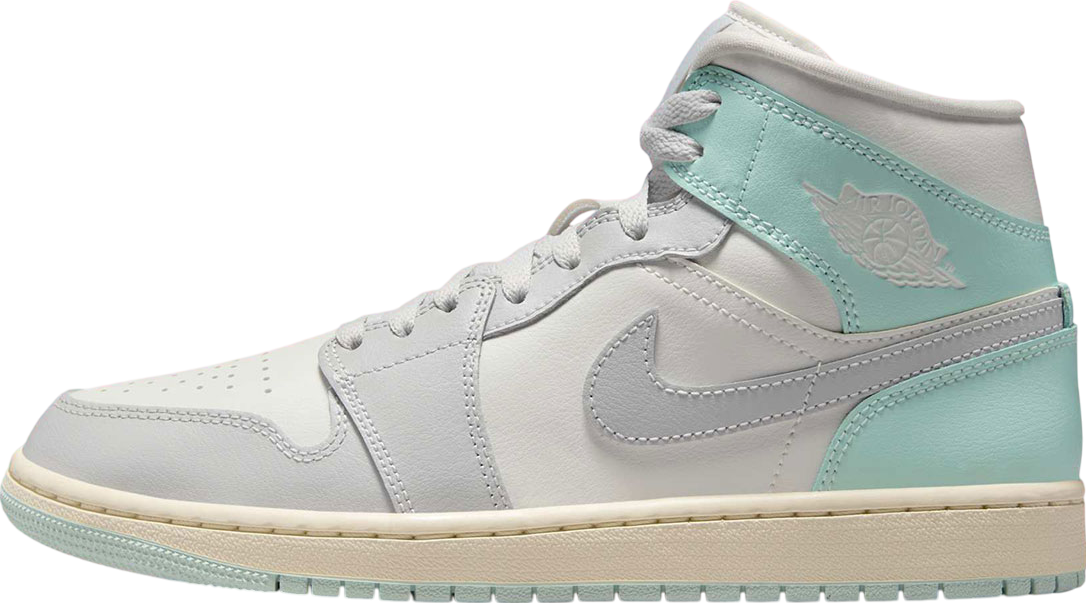 Air Jordan 1 Mid WMNS Triple White - Sep 2019 - BQ6472112