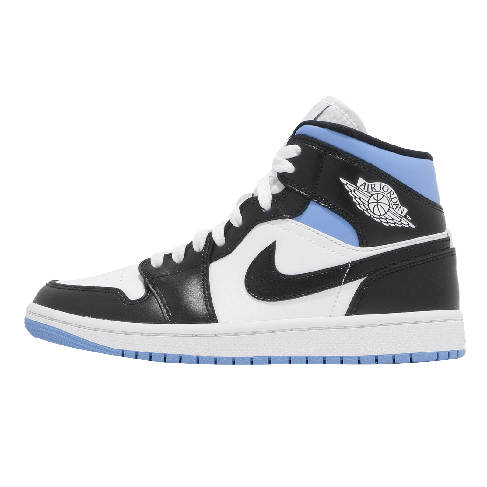 Air Jordan 1 Mid WMNS White Black University Blue