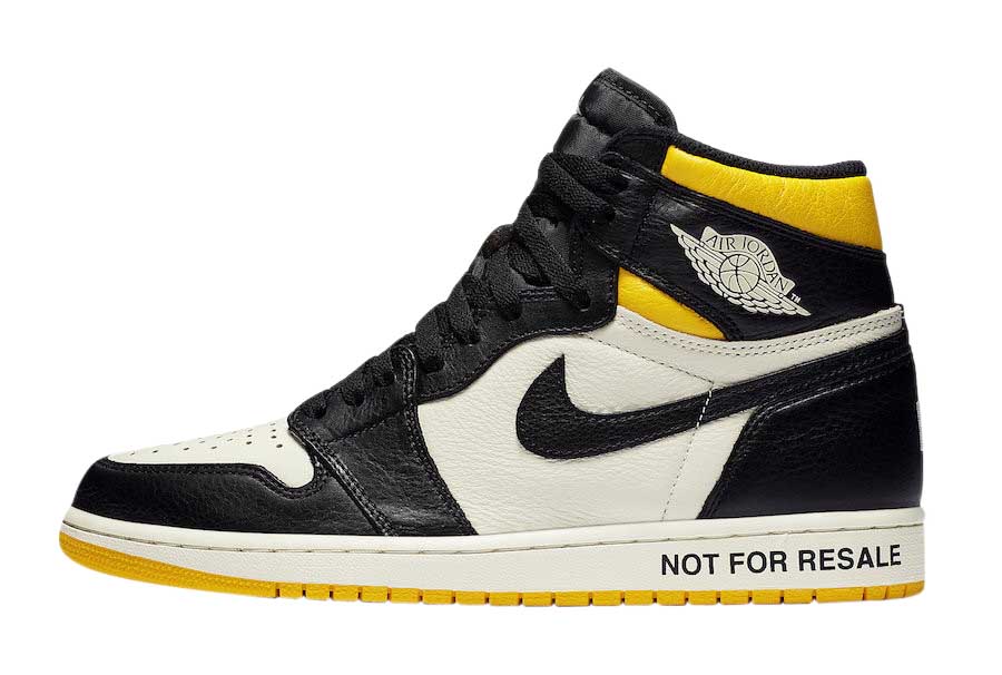 おーい【使用イメージ: jordan &quot;Not for Resale&quot;】 Air Jordan 1 High OG Not For Resale Varsity Maize 2018