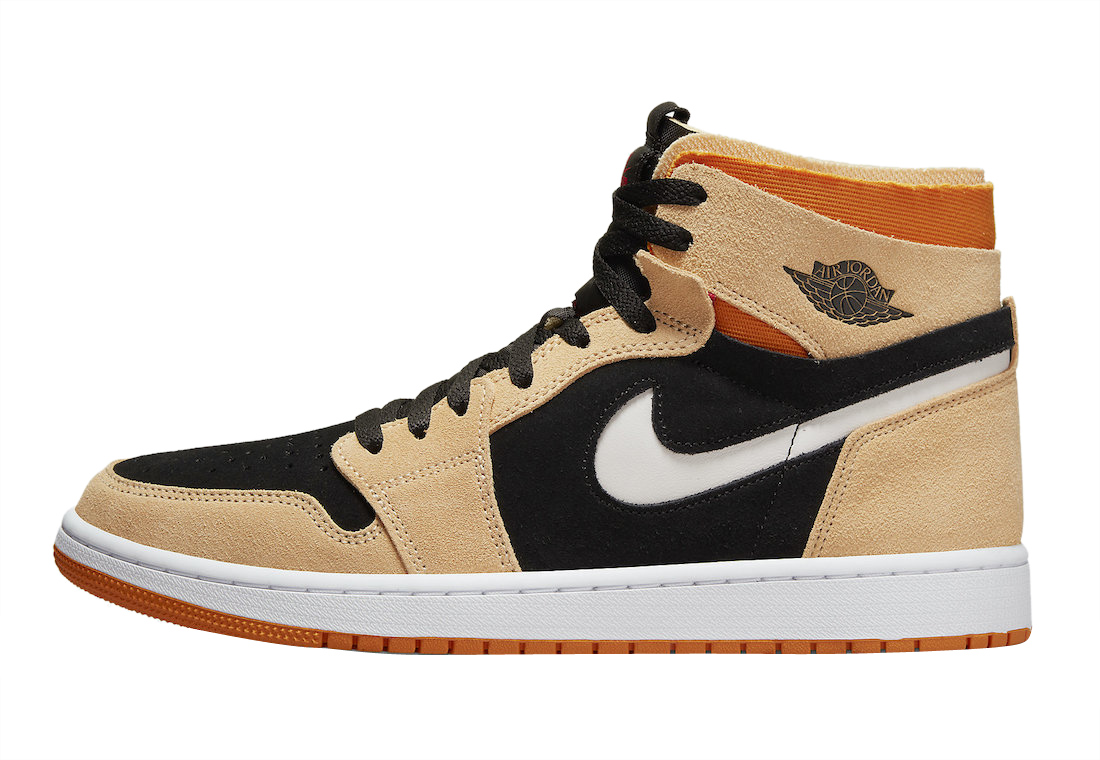 air jordan 1 zoom comfort black wheat