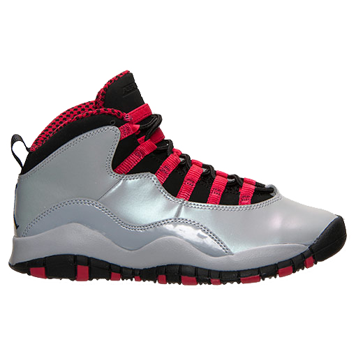 Air Jordan 10 GS - Wolf Grey / Legion Red