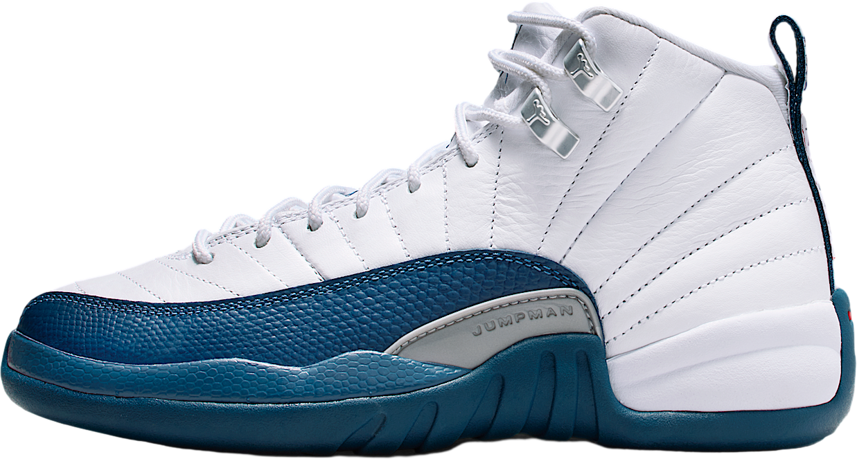 Air Jordan 12 ホワイト/ブルー Air Jordan 12 Retro 'WHT/University BLU-Metallic Silver