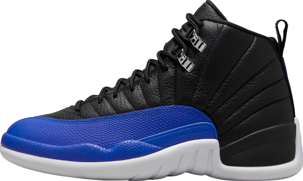 jordan retro 12s blue and black
