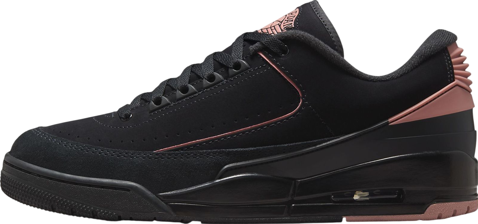 Air Jordan 2/3 Black / Rust Pink - Apr 2025 - FD0383-003 
