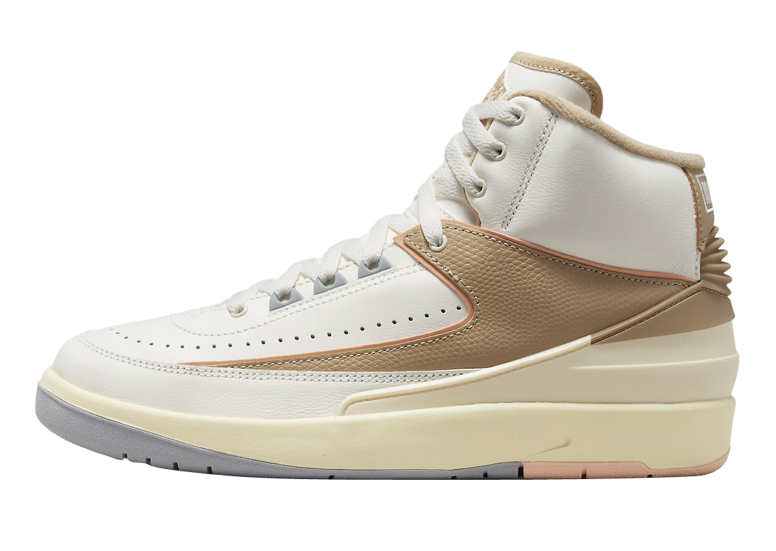 Air Jordan 2 WMNS Sail Black - Jan 2024 - DX4400-100 - KicksOnFire.com