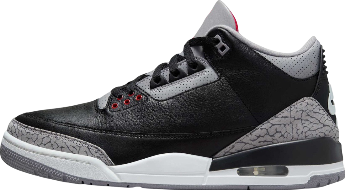 Air Jordan 3 Black Cement 2024