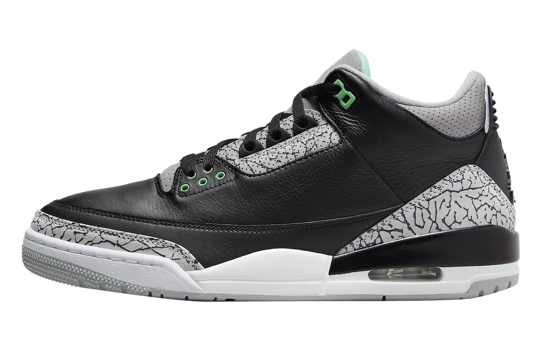 Air Jordan 3 Green Glow