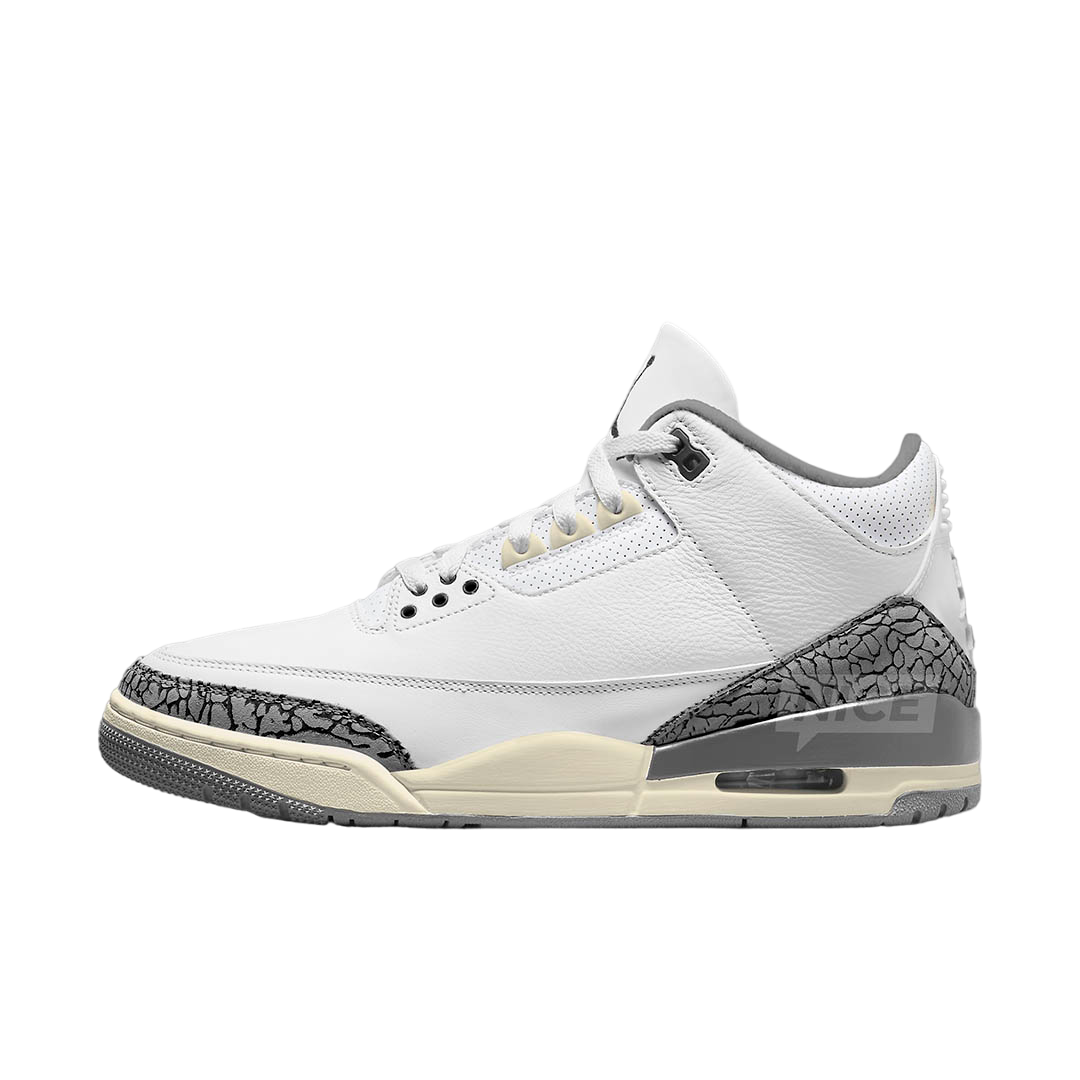 Air Jordan 3 Sail / Cement Grey