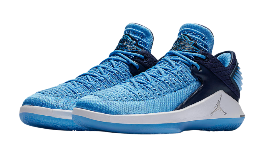 Jordan 32 low blue best sale